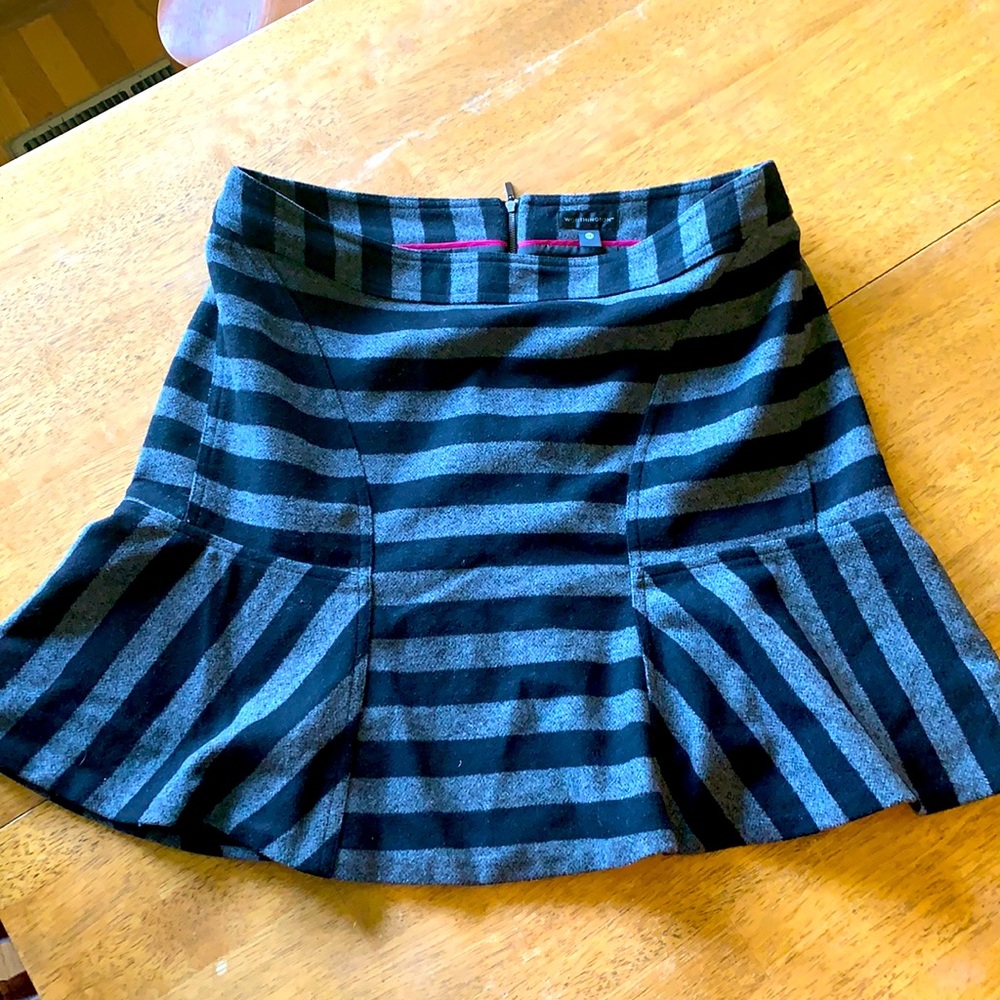 Lined Wool Blend Skirt by Worthington size 14